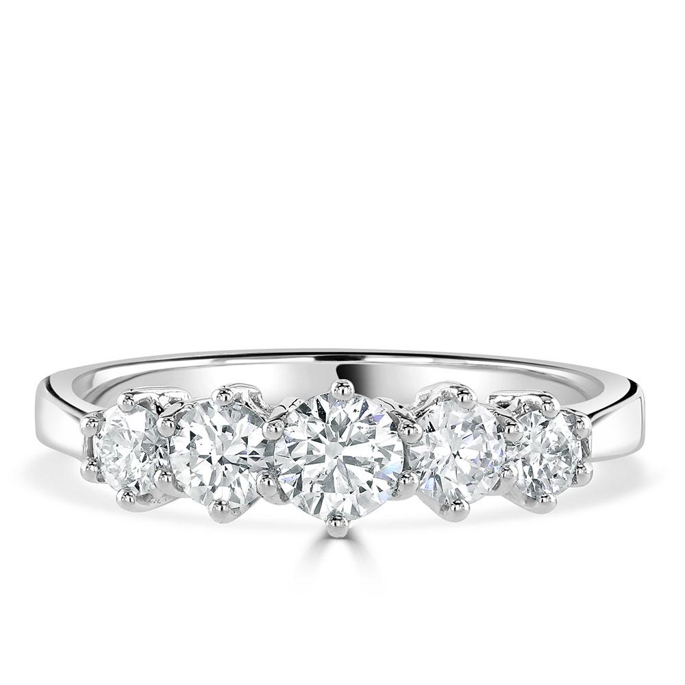 Past Present Future Diamond Eternity Ring Autumn and May London 020 8293 9361