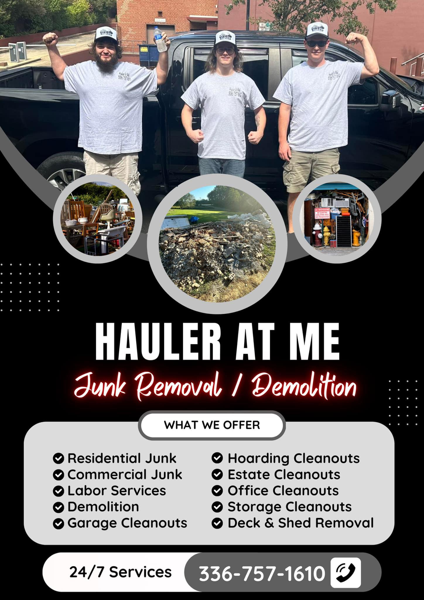 Image 3 | Hauler At Me Junk Removal / Demolition