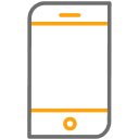 Mobile phone icon.