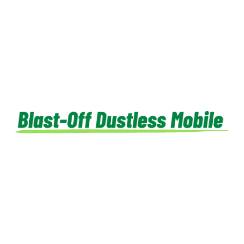 Blast-Off Dustless Mobile Logo