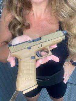 THREADED BARREL GLOCK FDE