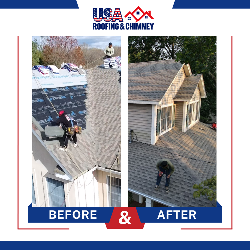 USA Roofing & Chimney LLC is a licensed and insured roofing, chimney, and siding contractor serving  