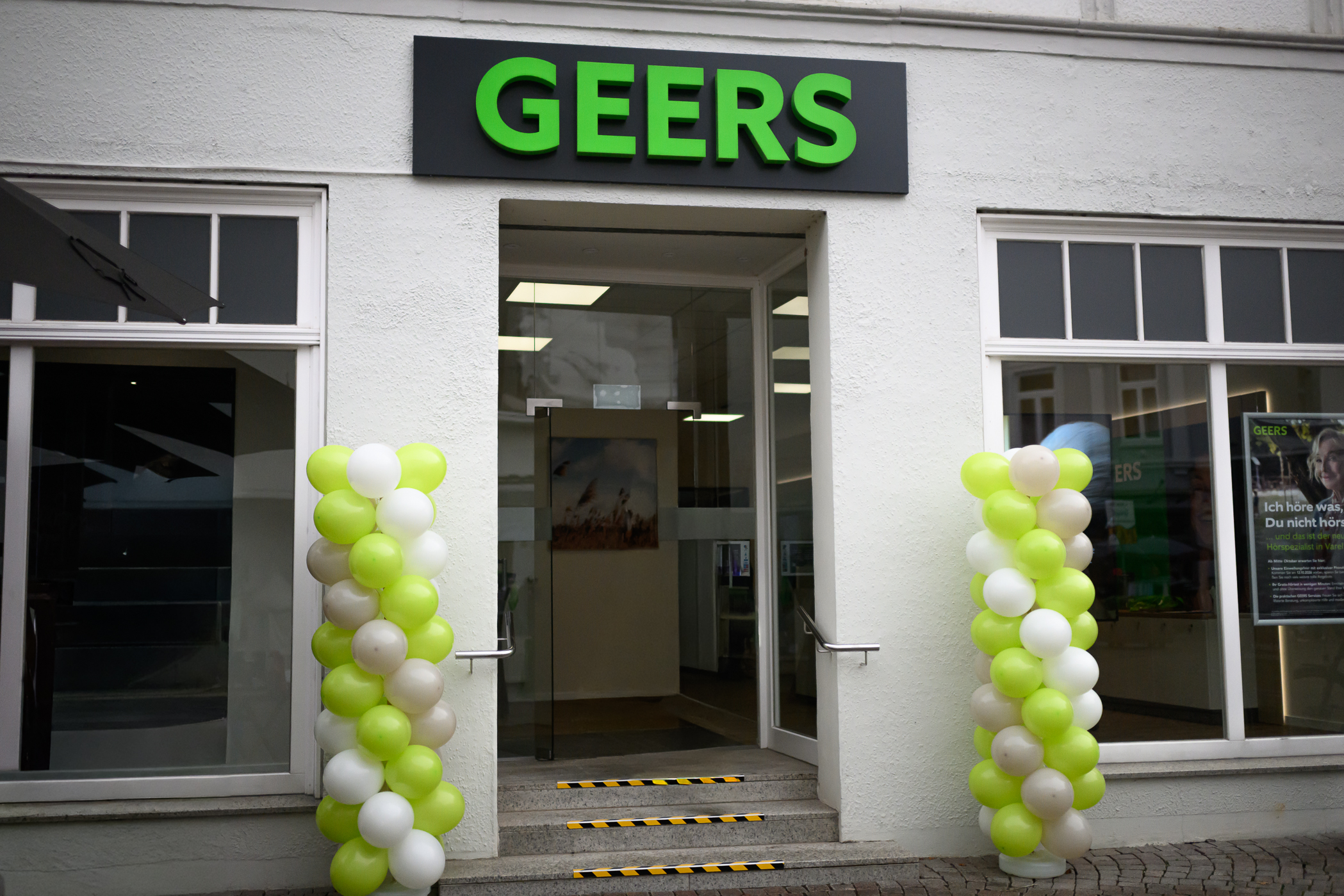 Außenaufnahme vom GEERS Fachgeschäft