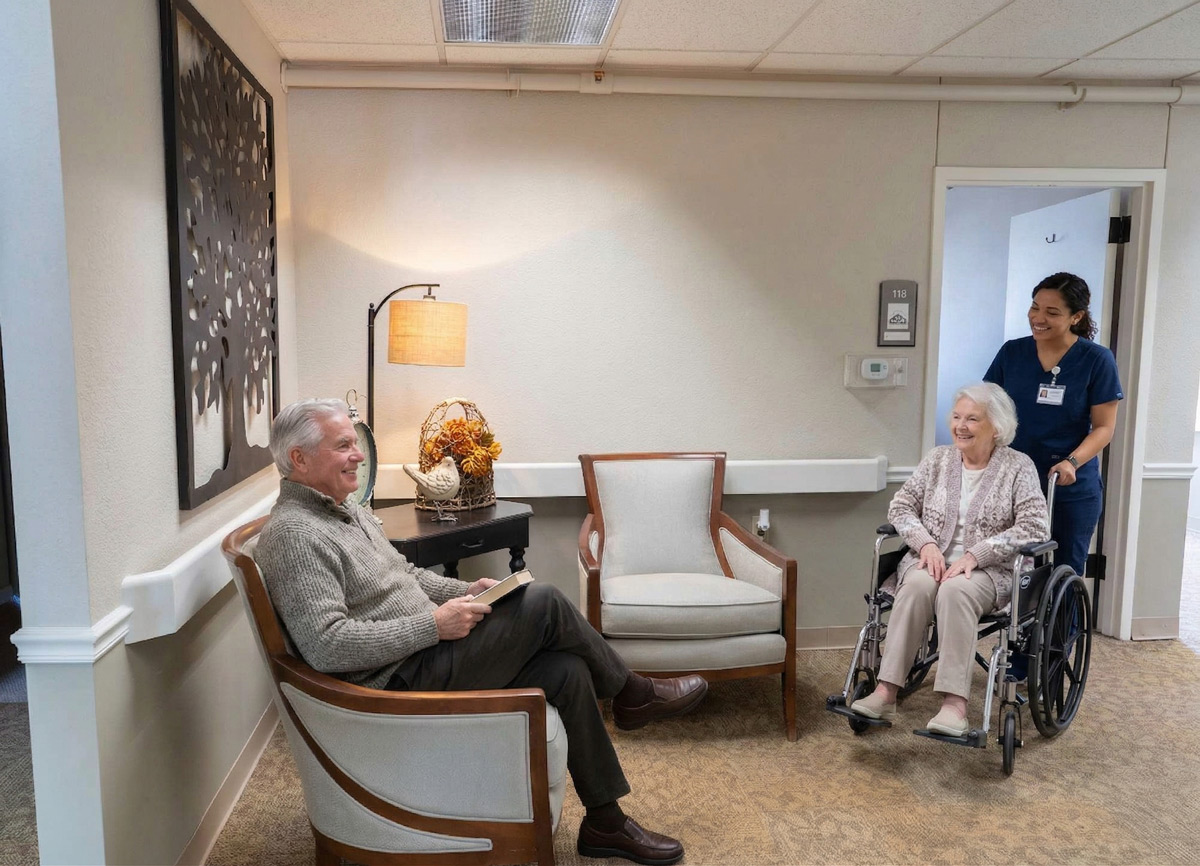 Senior living with support