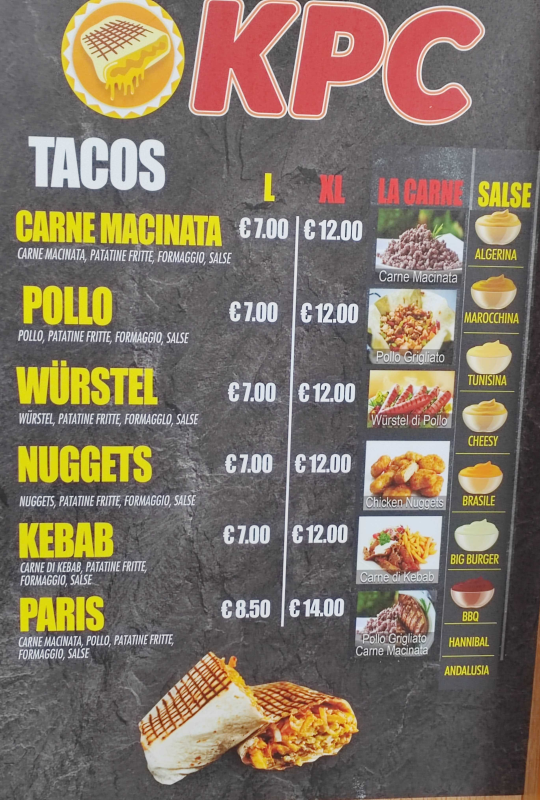 Images KPC Kebab Pizza Chicken