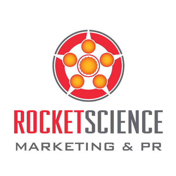 Rocket Science Marketing  and  Public Relations Logo