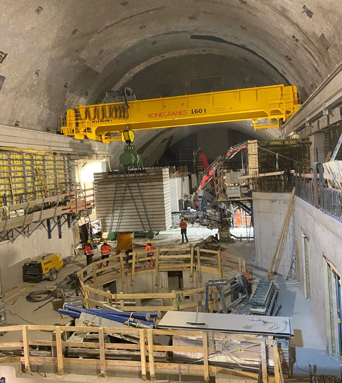 Bild zu Konecranes Krane unterstützen das ÖBB Kraftwerk Tauernmoos bei der Erzeugung von „grünen Bahnstrom“.