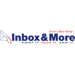 Inbox & More Pack Ship Print Logo