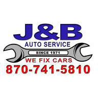 J & B Auto Service Logo