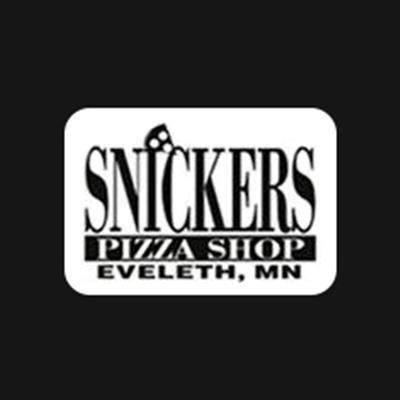 Snickers Pizza Shop - Eveleth Logo