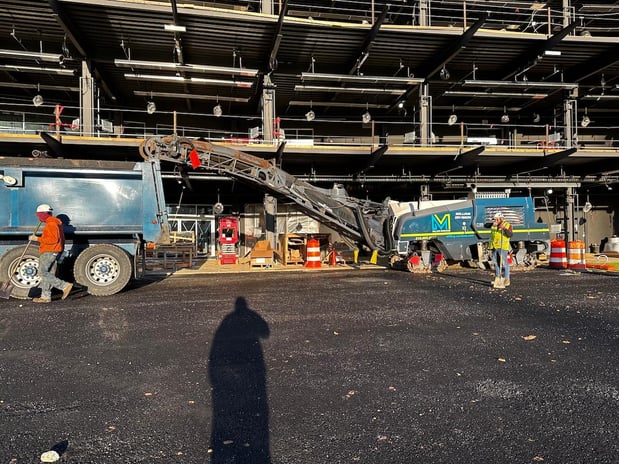 Images Milling Services - Asphalt Milling