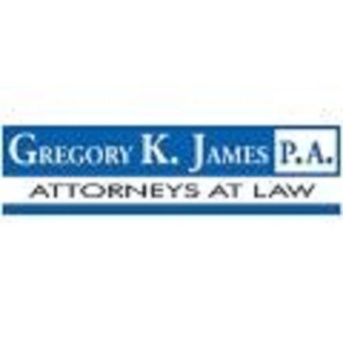 Gregory K. James P.A., Attorneys at Law Logo