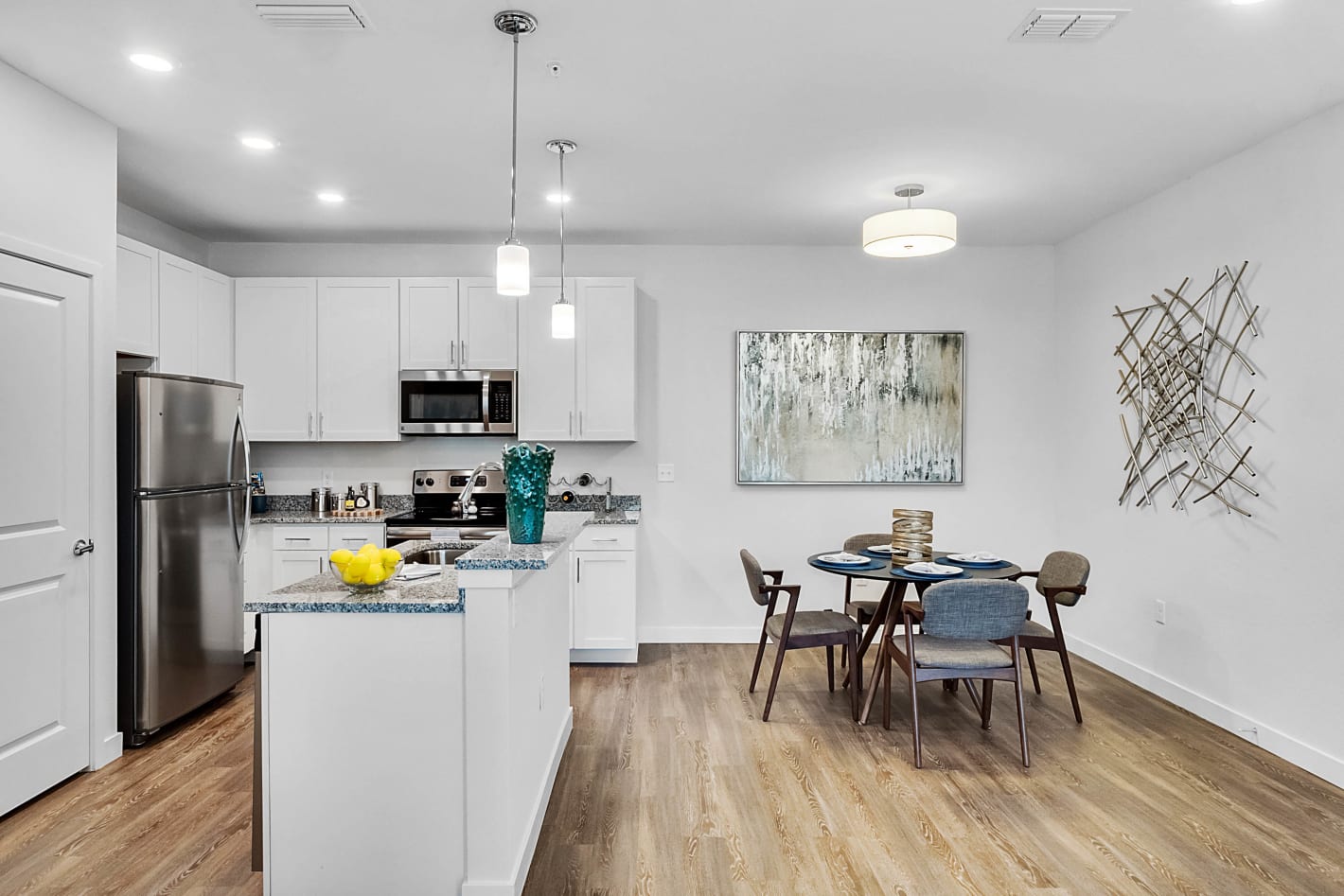 Kitchen and Dining Area