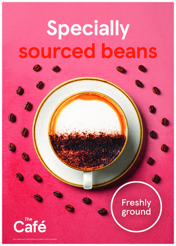 Freshly ground coffee at Tesco Cafe Tesco Cafe Saffron Walden 03456 779591