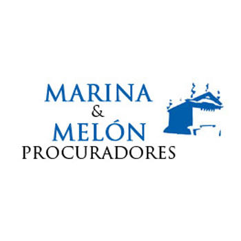Procuradores Jesus Mtnez Melon y Marina Mtnez. Logo