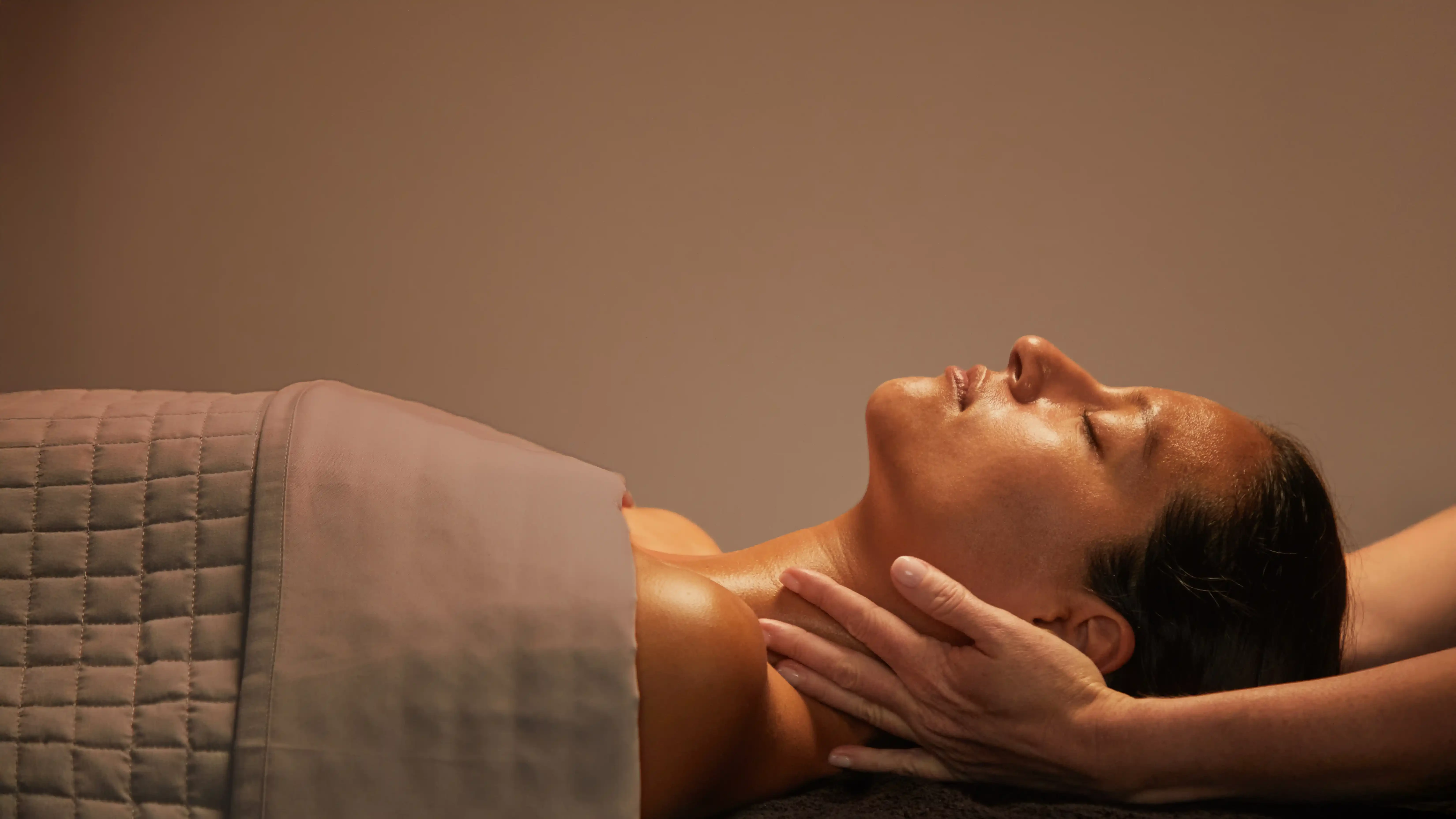 Deep tissue massage therapy for muscle tension relief for Club members