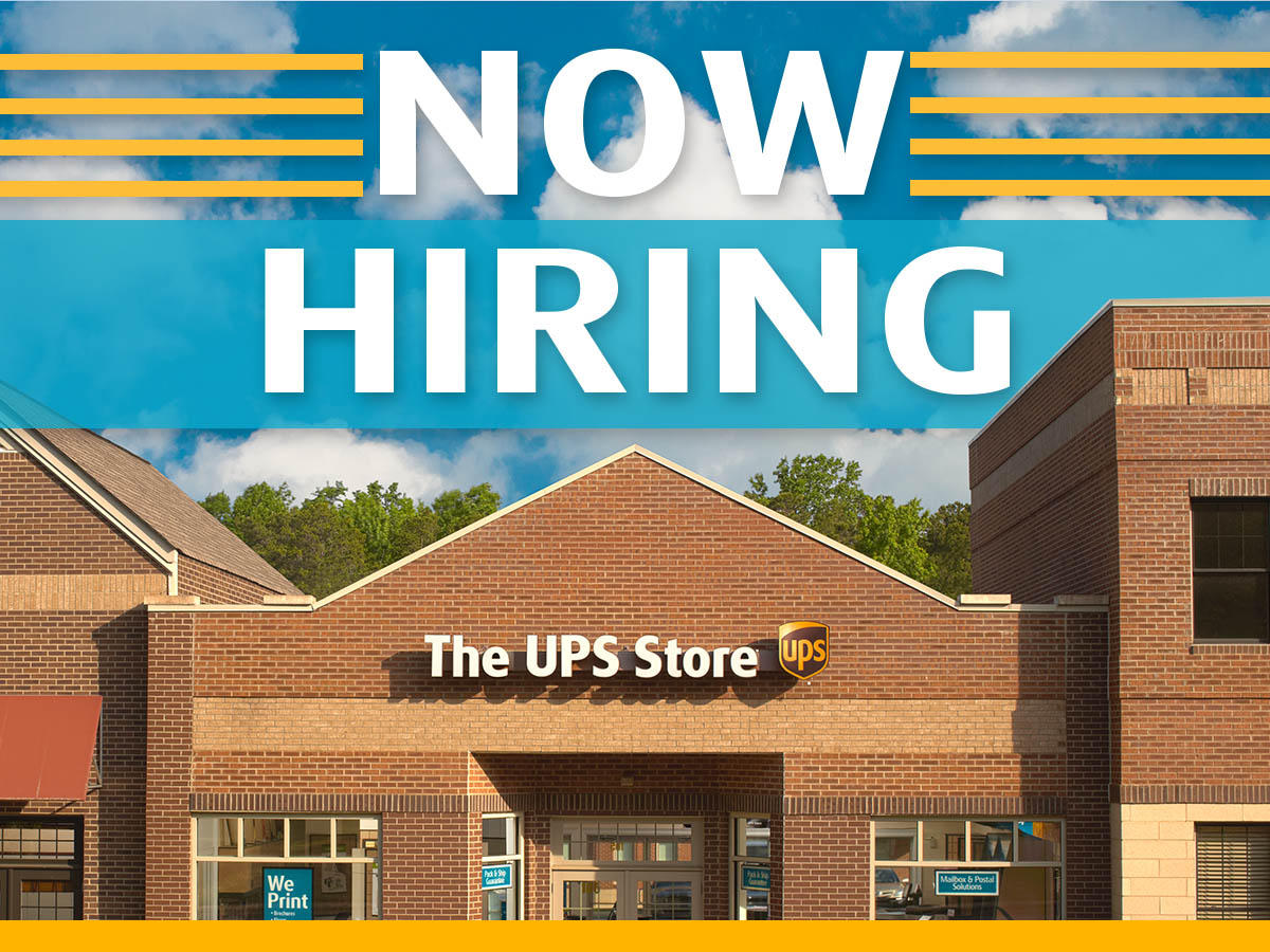 The UPS Store is HIRING! Please contact 952-939-9980
