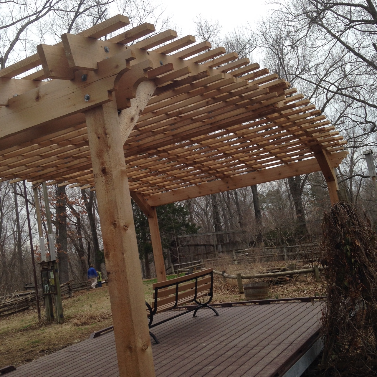 Arched Pergola at Land-Between-The-Lakes KY
