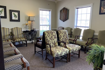 Ark La Tex Foot & Ankle Specialists Bossier City Waiting Area