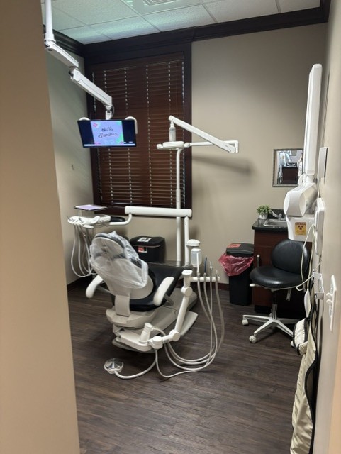 Dental operatory, Highland Family Dentistry. Dentist in Highland, IL. 
