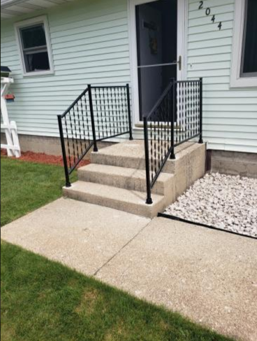 Ace Handyman Services Rivers Railing Install