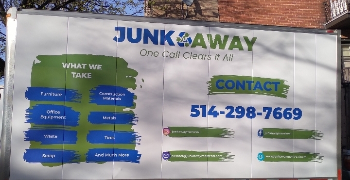 Images JUNK AWAY Montréal