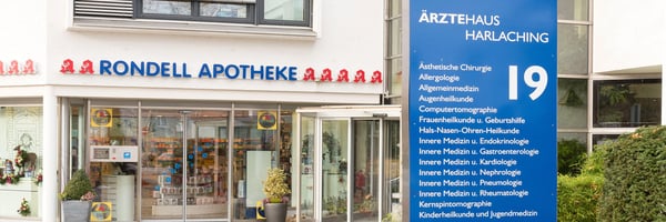 Aussenansicht der Rondell Apotheke
