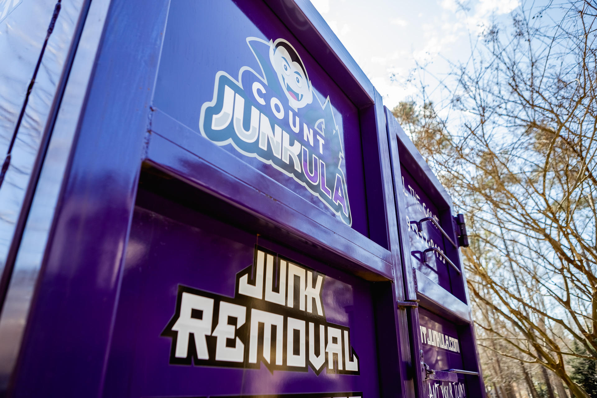 count junkula of raleigh junk removal dumpster