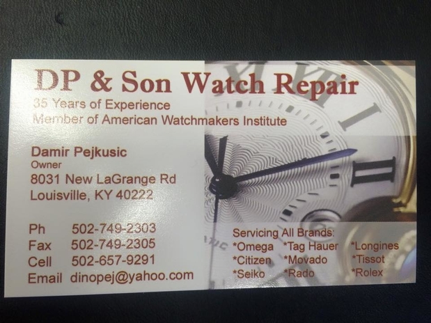 Images DP & Son Watch Repair, Inc.