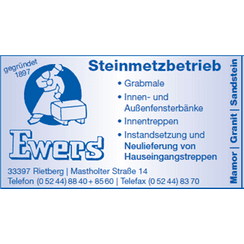 Steinmetzbetrieb Ewers in Rietberg - Logo