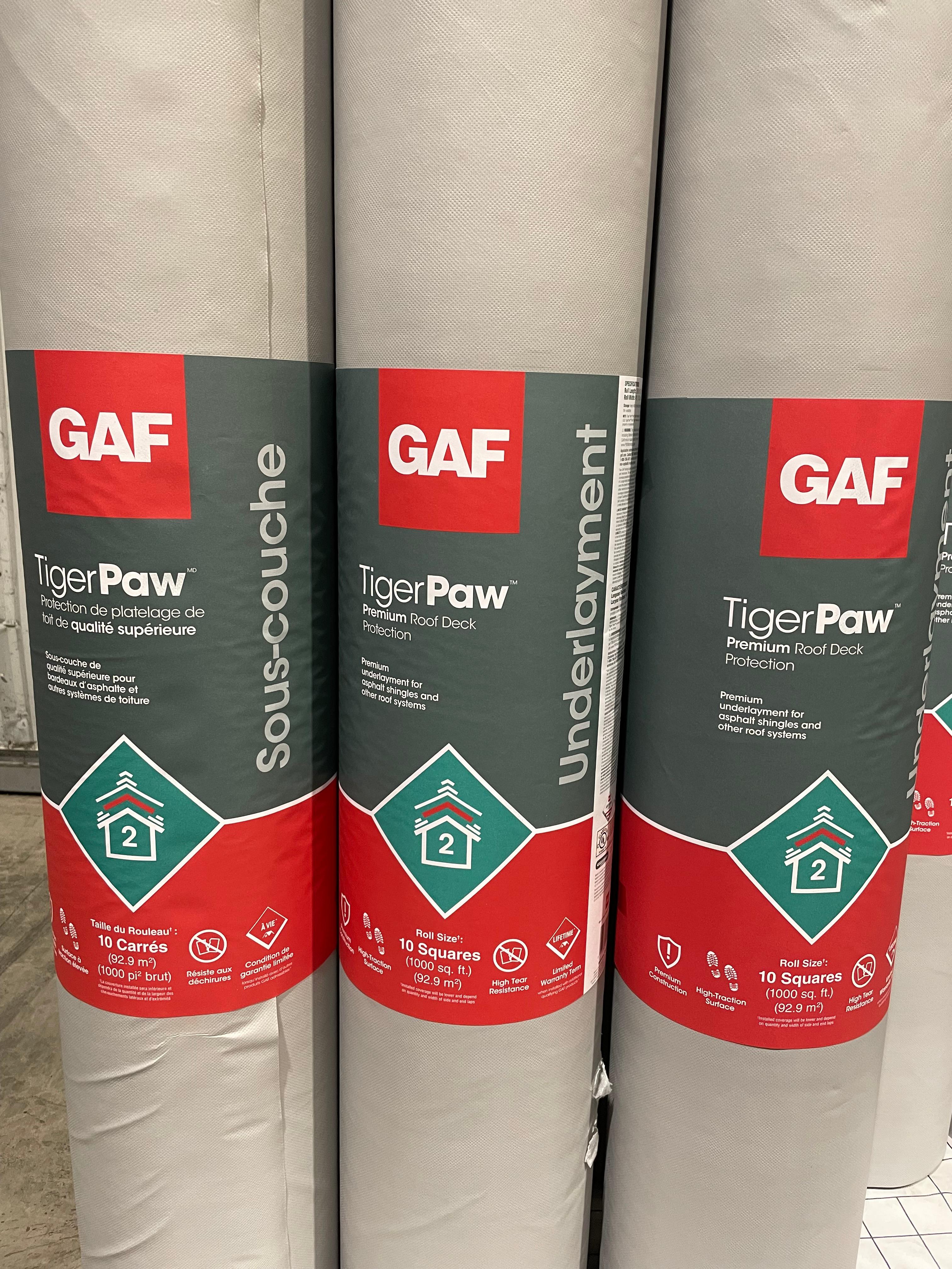 GAF TigerPaw at Beacon Building Products, Wenatchee, WA