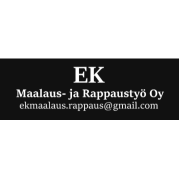 E K Maalaus- ja rappaustyö Oy Logo