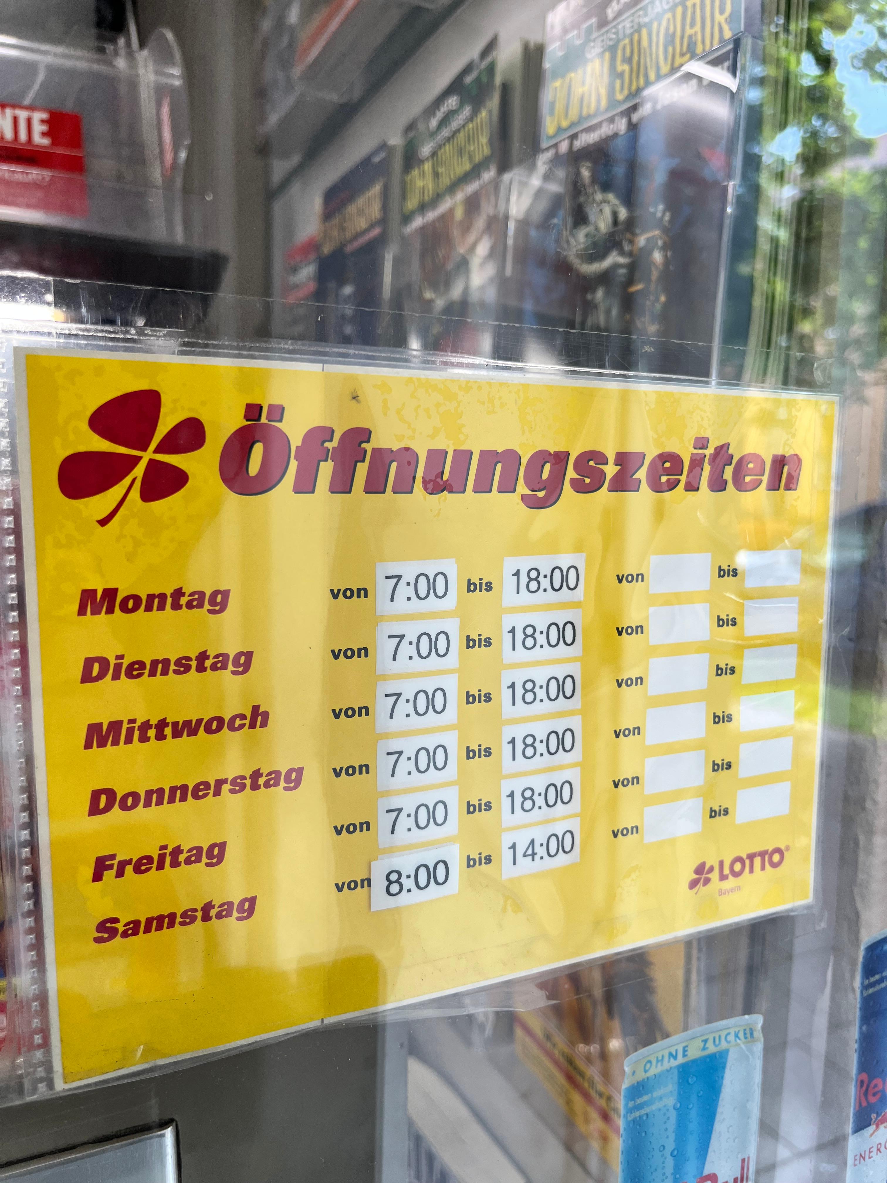 Lottoannahmestellen - Lotto-Geolex in München, Pilgersheimer Str. 70 in München