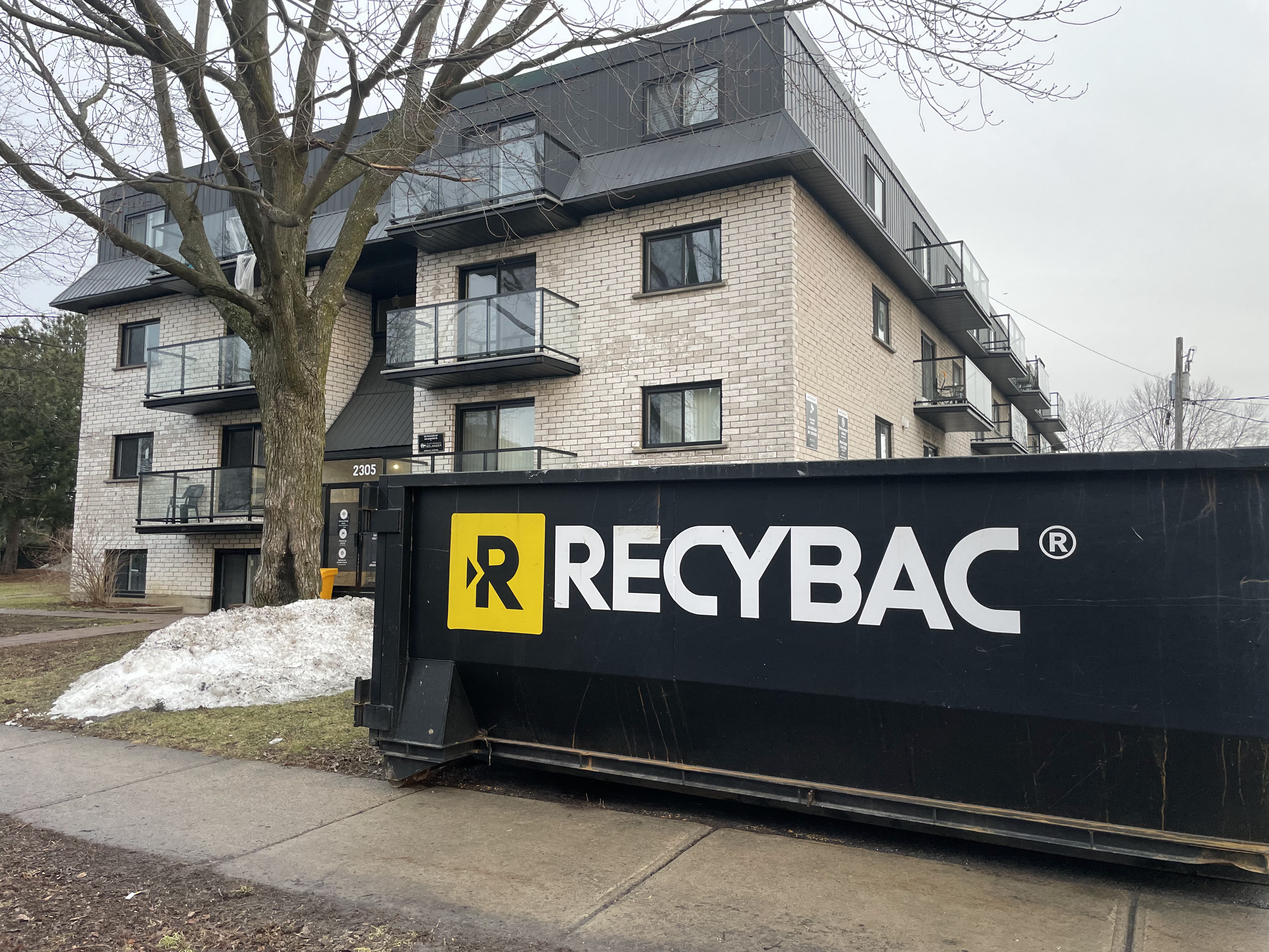 Images Location de conteneur RECYBAC Longueuil
