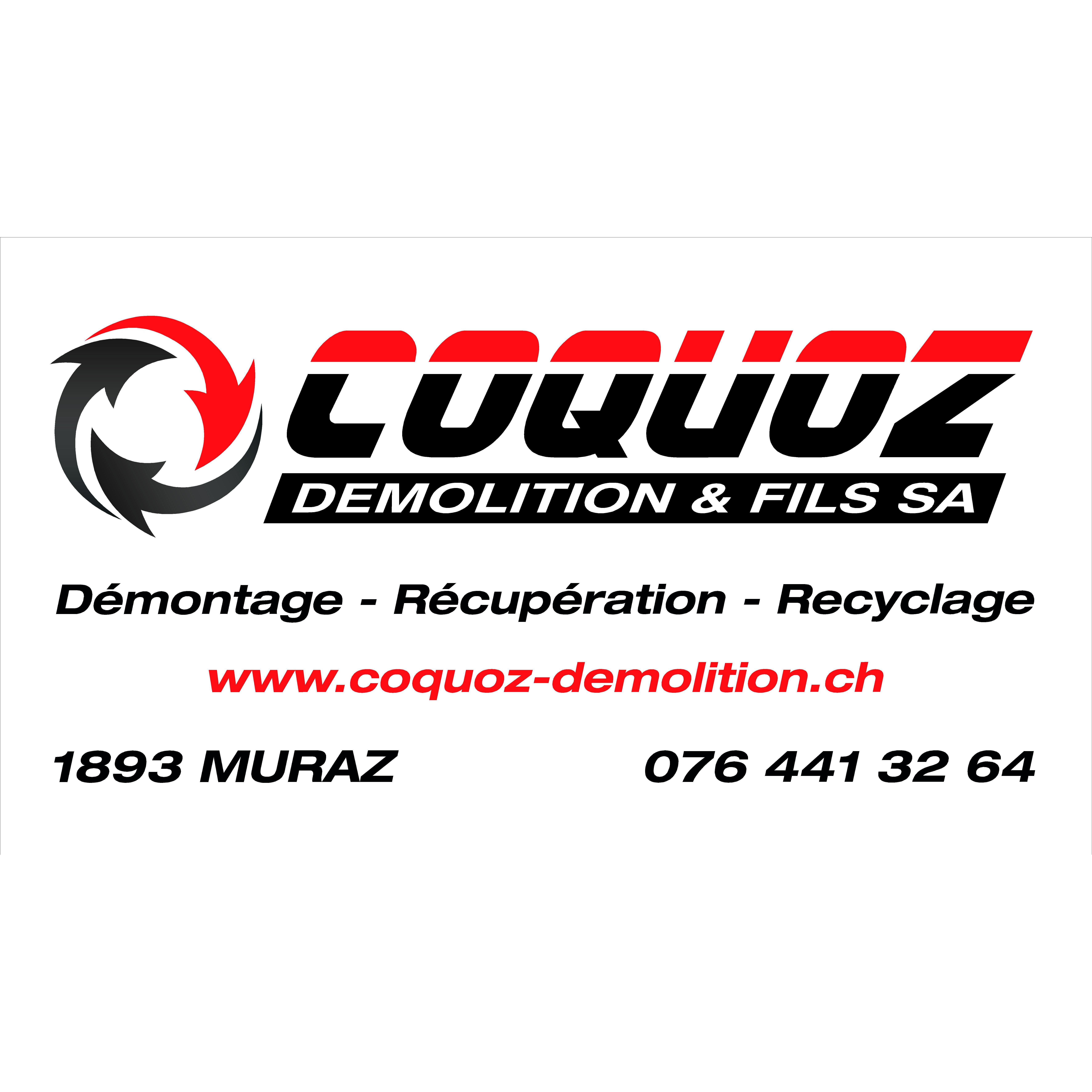 Coquoz Démolition et fils SA Logo