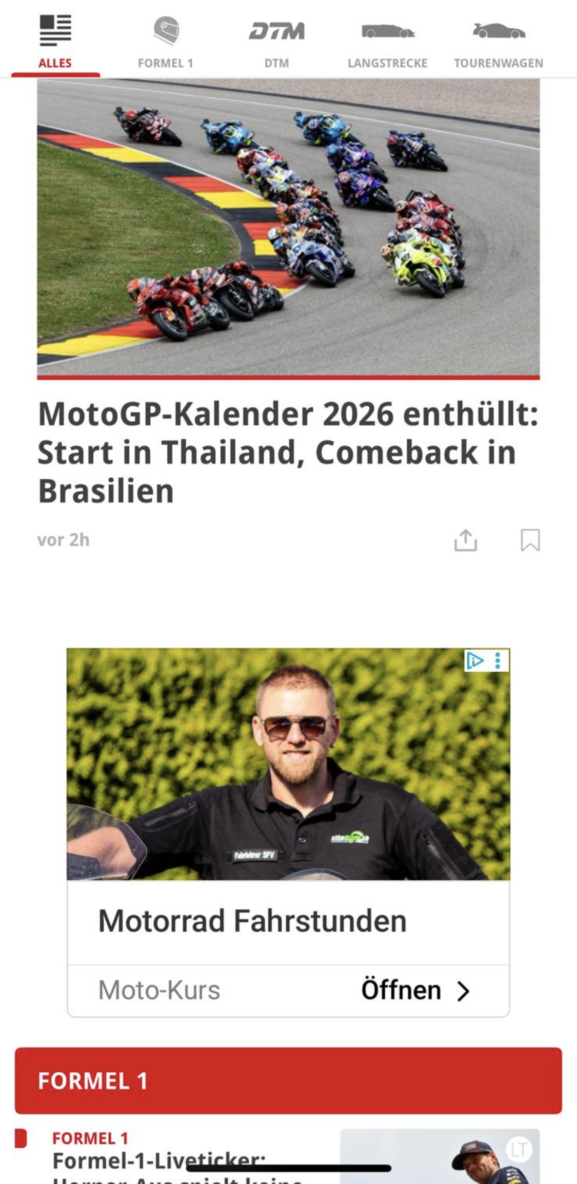 Bilder Motorrad Fahrschule Moto-Drive.ch