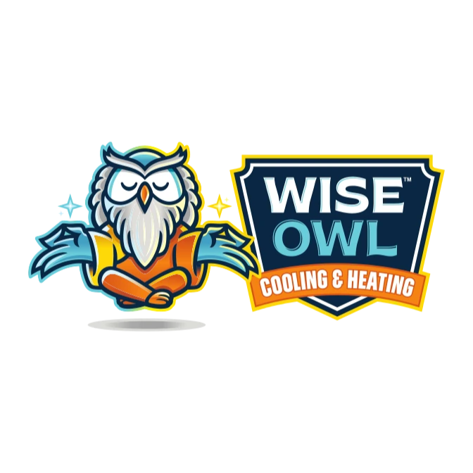 Wise Owl Cooling and Heating Logo