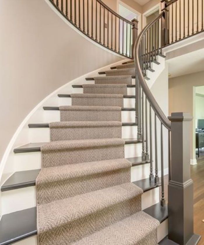 Want your house to look like a palace with round stairs? J Brothers can do that for you! We install custom-personalized remodels.
