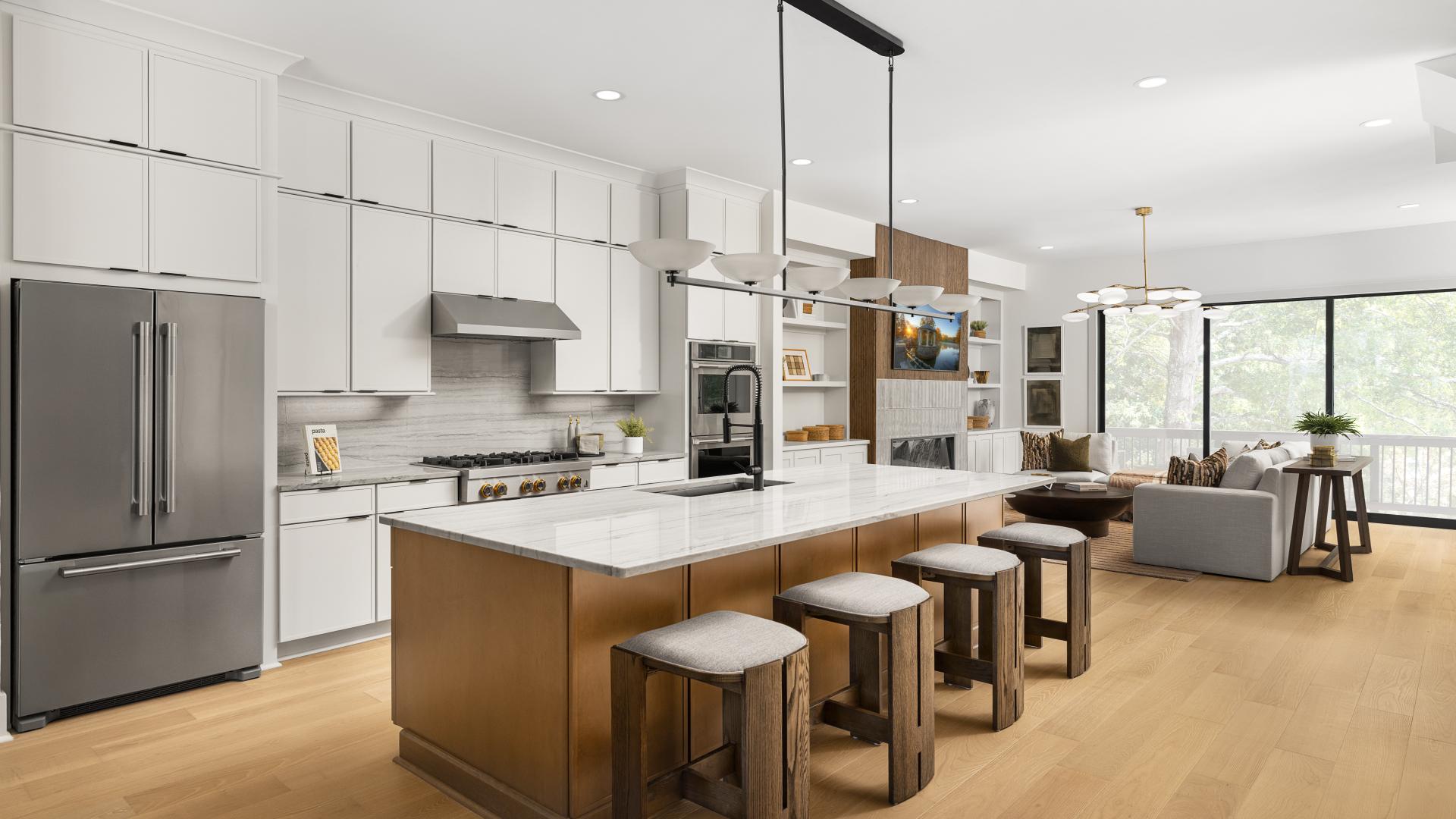 Gourmet style kitchens