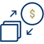 Trading icon.