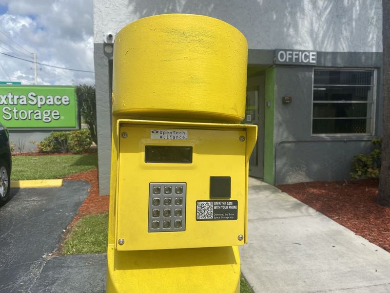 Keypad - Extra Space Storage at 3901 W Sunrise Blvd, Fort Lauderdale, FL 33311