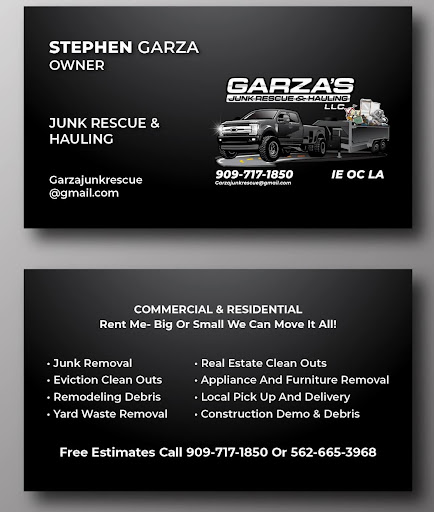 Images Garza’s Junk Rescue & Hauling