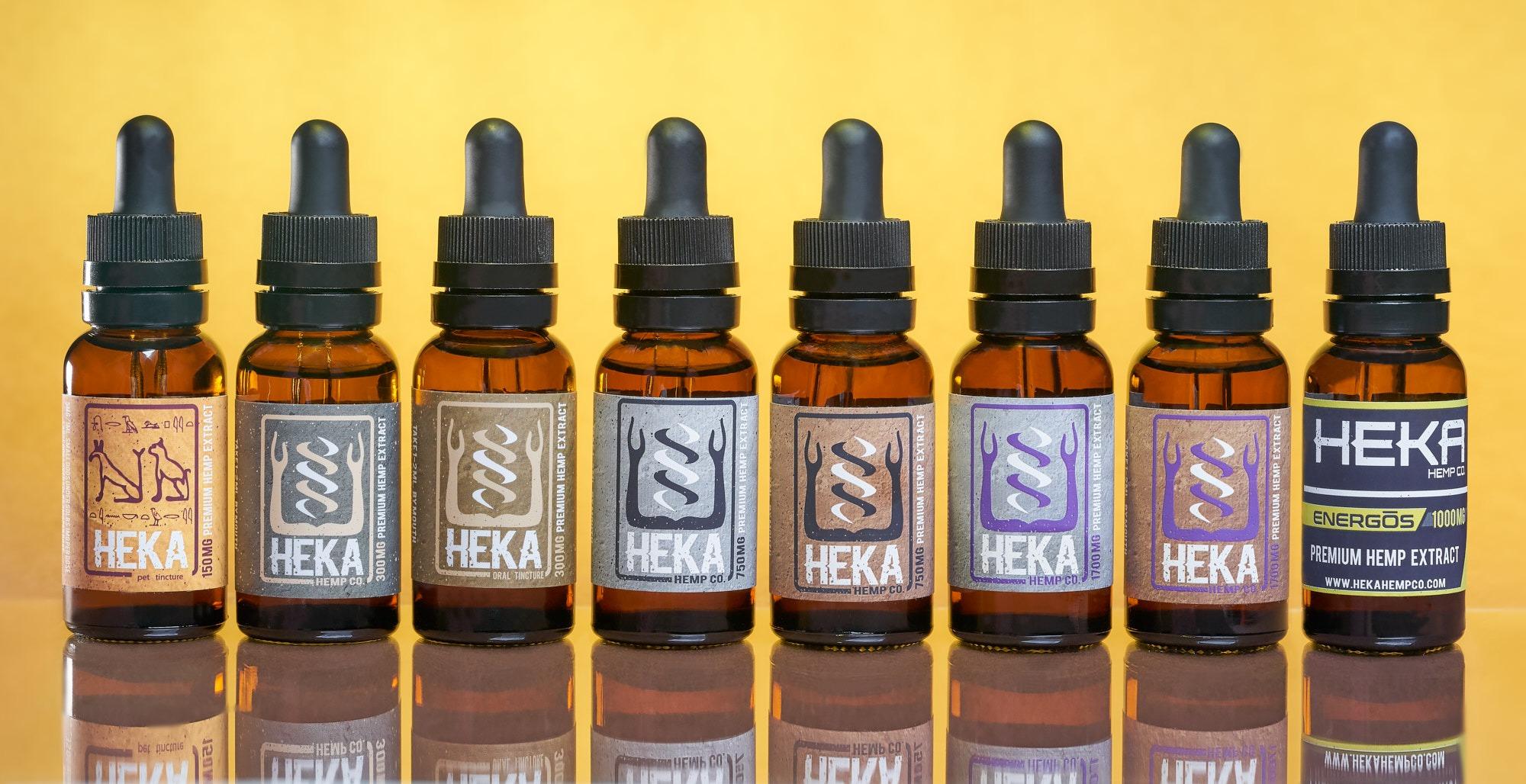 Heka Hemp Co Oral Tinctures