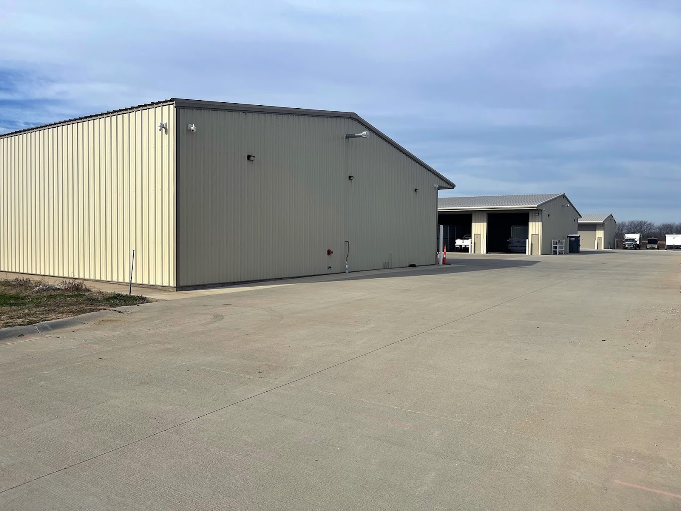 RV storage facility just off US-169 in Missouri