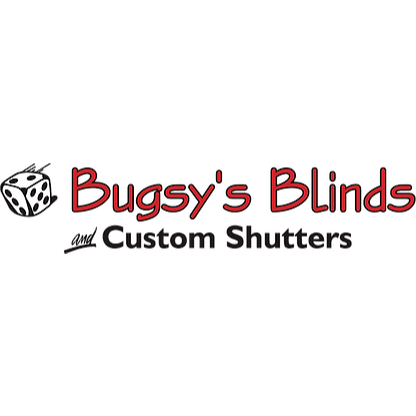Bugsy's Blinds & Custom Shutters Logo
