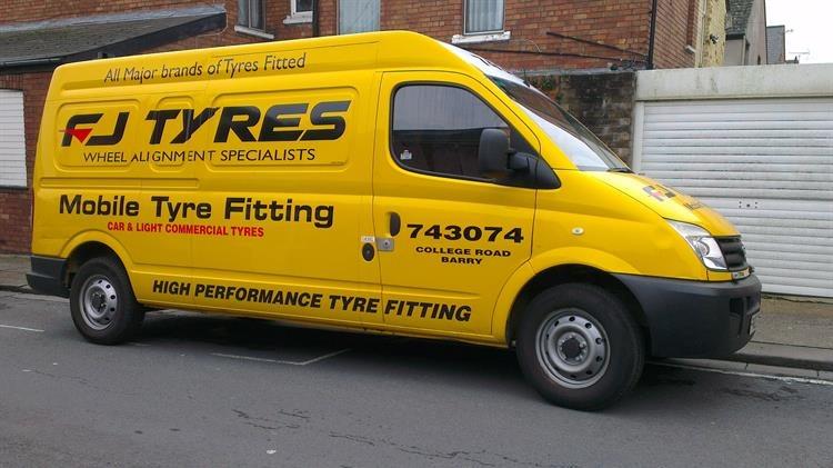 Images F J Tyres - Barry Tyres