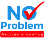 No Problem Heating and Cooling Logo