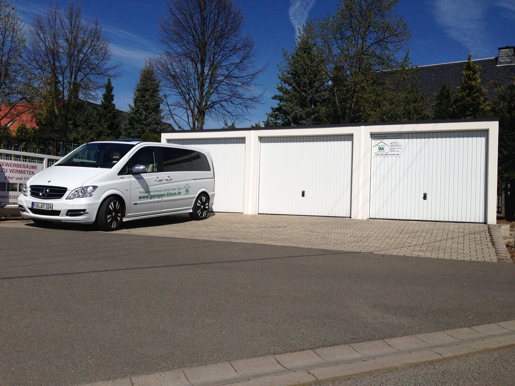 Firma Garagen-Klaus, Tharandter Straße 28 in Wilsdruff