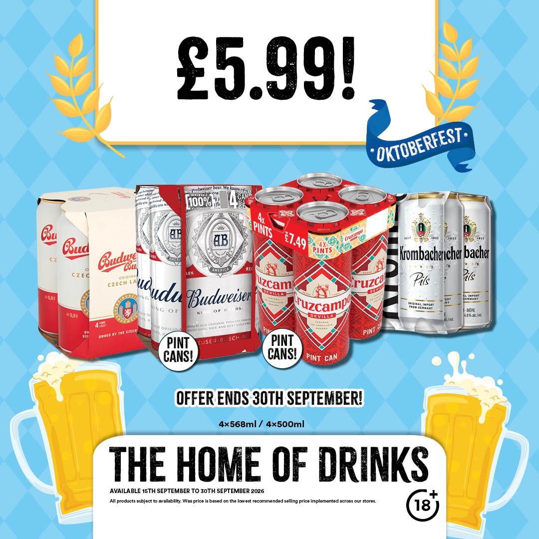 &pound;5.99 on selected beers