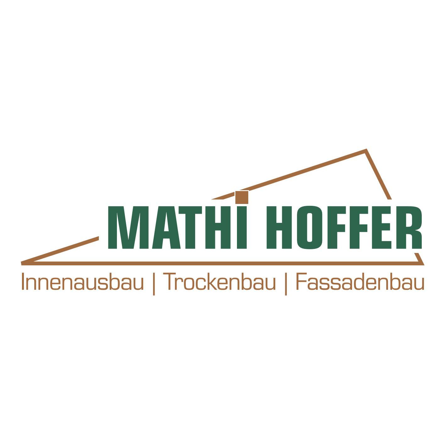 MATHI HOFFER Innenausbau-Trockenbau-Fassadenbau Logo